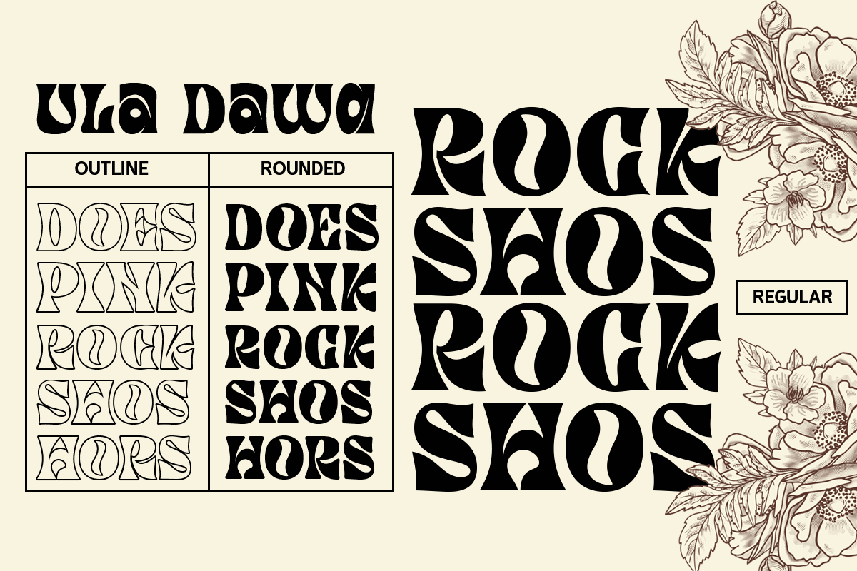 Ula Dawa - Display Font, a Sans Serif Font by Differentialtype (Photo 5 of 10)