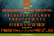 SpookyBonez Halloween Creepy Font, a Handwritten Font by Beast Designer (Thumbnail 2 of 2)
