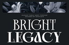Bright Legacy - Family Luxury Font