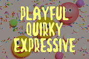 Quirky Daily — Playful Display Font, a Handwritten Font by Claymoon Lab (Thumbnail 11 of 14)