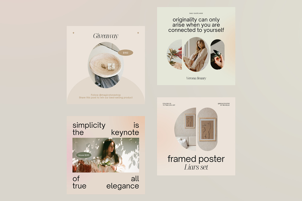 Online Shop Social Media Template v2, a Social Media Template by September 5th (Photo 15 of 18)