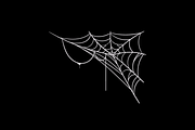 Spider Web Vector Set, an Animal Illustration by Creathub Studio (Thumbnail 3 of 6)
