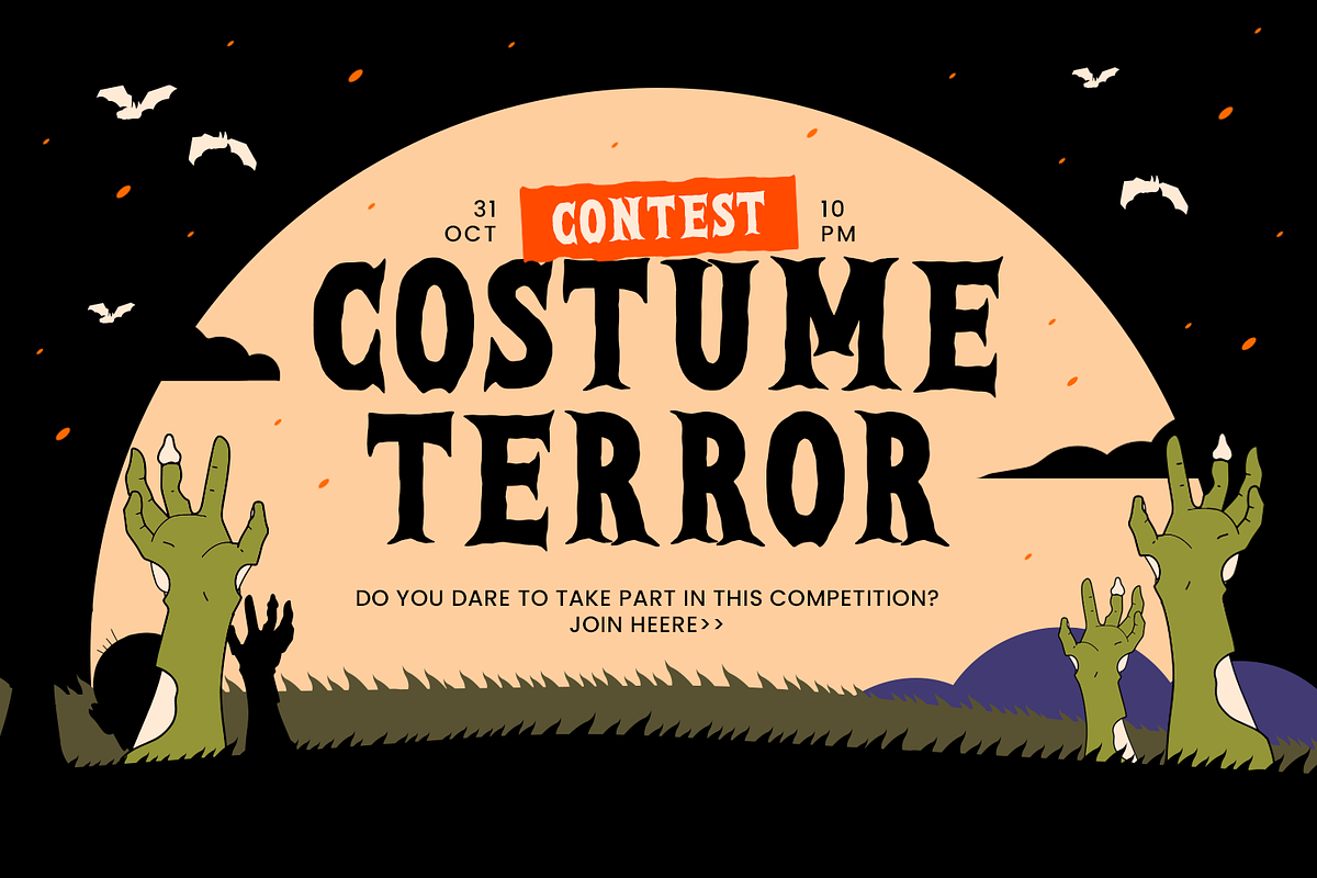 Halloween Font - HALLOWEEN DARKNESS, a Handwritten Font by Umitype (Photo 3 of 8)
