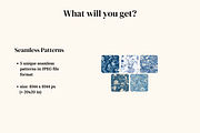 Chinoiserie Botanical Patterns, a Pattern Graphic by Ninterints (Thumbnail 2 of 10)