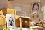 ADELE ROOM | Frame mockup set, a Household Mockup by yuliyuri.studio (Thumbnail 15 of 44)