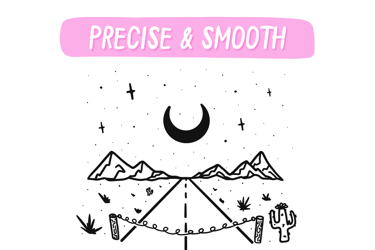 'VECTOR' PENS - For Procreate, a Brush Add-On by VisualTimmy (Photo 2 of 4)