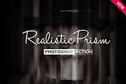 Realistic Prism Photoshop Action, an Action Add-On by DESIGNAVO (Thumbnail 1 of 6)
