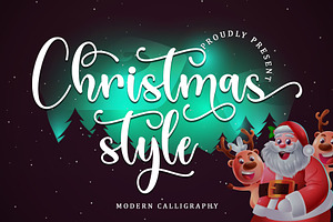 Christmas Style - Modern Calligraphy