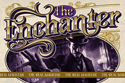 Valortha - Classic Victorian, a Serif Font by Burntilldead (Thumbnail 3 of 11)