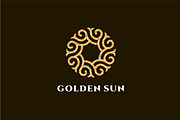 Golden Sun Logo, a Branding & Logo Template by IKarGraphics (Thumbnail 4 of 4)