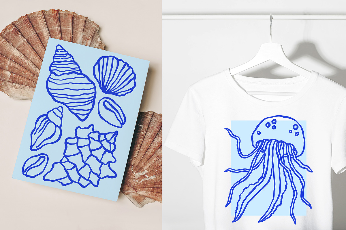 Ocean Gallery Vector Print Creator, an Object Graphic by ArtFM (Photo 15 of 17)