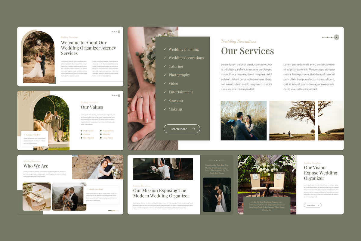 Expose - Wedding PowerPoint, a Presentation Template by YossyOneStd (Photo 3 of 6)