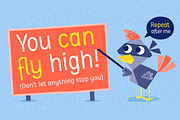 The Thief Bird · Kids San Serif Font, a Sans Serif Font by Isa De Gregorio (Thumbnail 6 of 9)