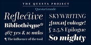 Questa Grande, a Serif Font by The Questa Project (Thumbnail 3 of 4)