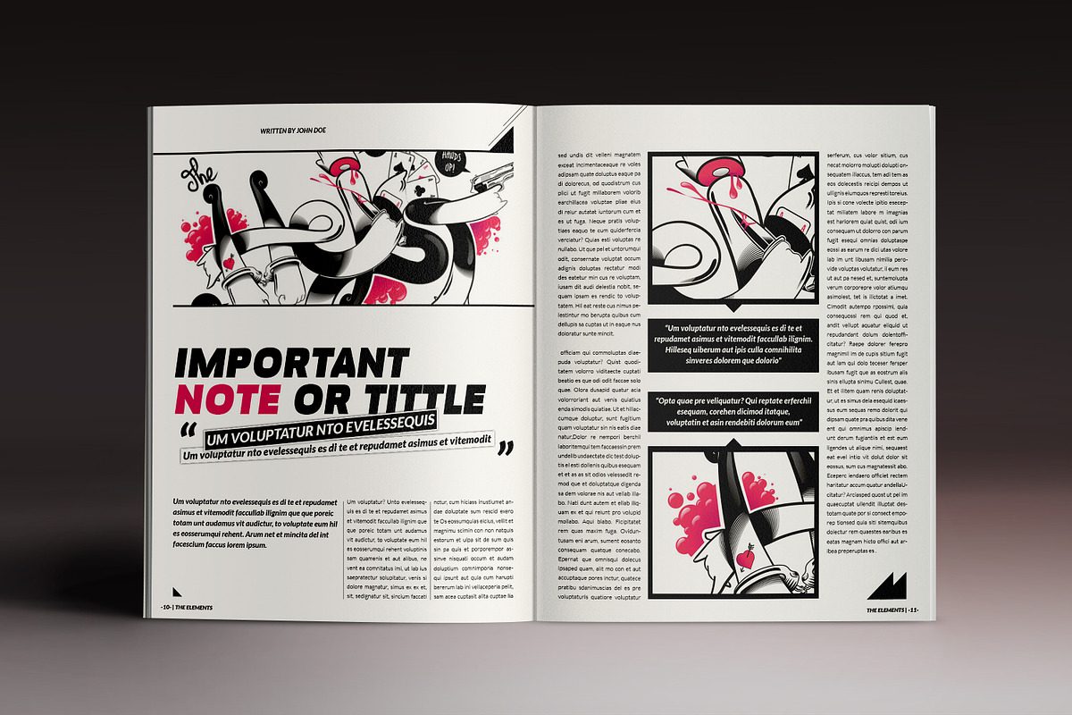 The Magazinia Indesign Template, a Magazine Template by Luuqas Design (Photo 6 of 12)
