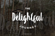 Summeria Handbrush Script Fonts, a Script Font by edukka (Thumbnail 7 of 8)