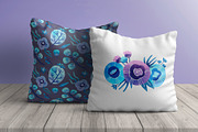 Abstract Flowers Watercolor set, an Illustration by Ekaterina Goncharova (Thumbnail 11 of 12)