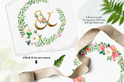 Watercolor Floral Graphic Set, an Illustration by Elly Studio (Thumbnail 6 of 10)