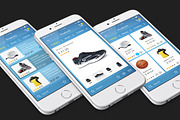 Shop and Personal Mobile UI KIT, an UI Kit Template by Alireza Farzad (Thumbnail 3 of 10)