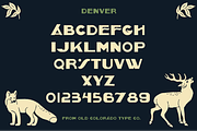 DENVER by Old Colorado Type Co., a Font by Old Colorado Type Co. (Thumbnail 2 of 3)