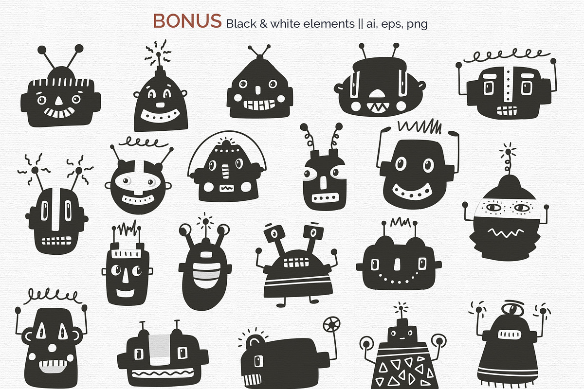 Robots, a Graphic by Oksana Stepova (Photo 8 of 9)