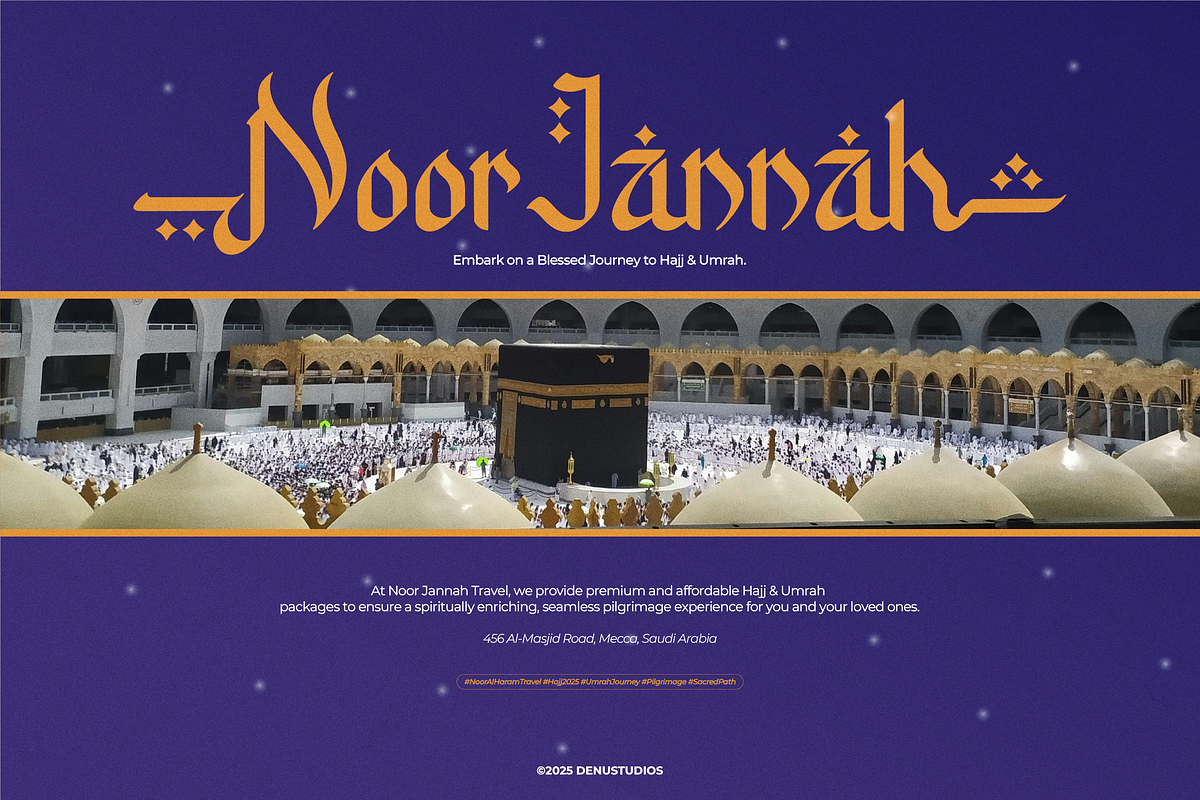 Barqah | Islamic Style Font, a Script Font by Denustudios (Photo 3 of 12)