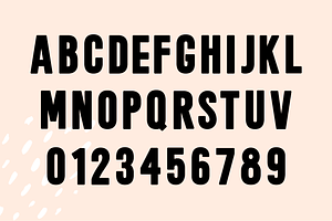 Wild One - A Wild Font Family