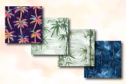 Palm Tree Paradise Summer Pattern, a Background Photo by RobertsArt (Thumbnail 4 of 5)