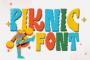 Piknic Handdrawn Font