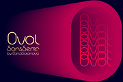Oval Sans Serif Font, a Sans Serif Font by CarlaSalanova (Thumbnail 4 of 6)