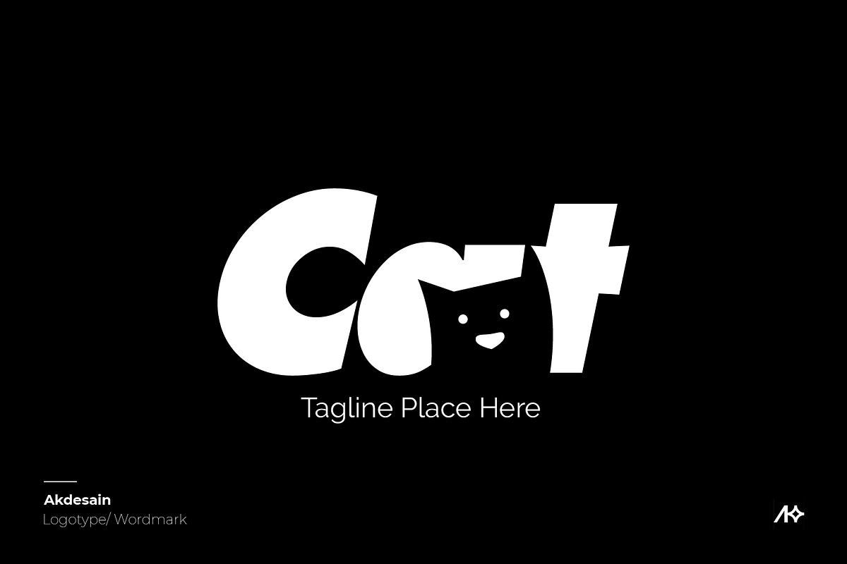 Cat Wordmark Logo, a Branding & Logo Template by Akdesain