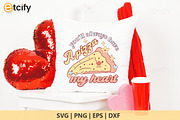 Retro Valentines Day Quotes SVG Bund, a Pattern Graphic by Etcify (Thumbnail 5 of 5)