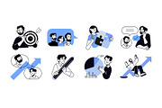Basic Business, a Person Illustration by PureSolution (Thumbnail 3 of 6)