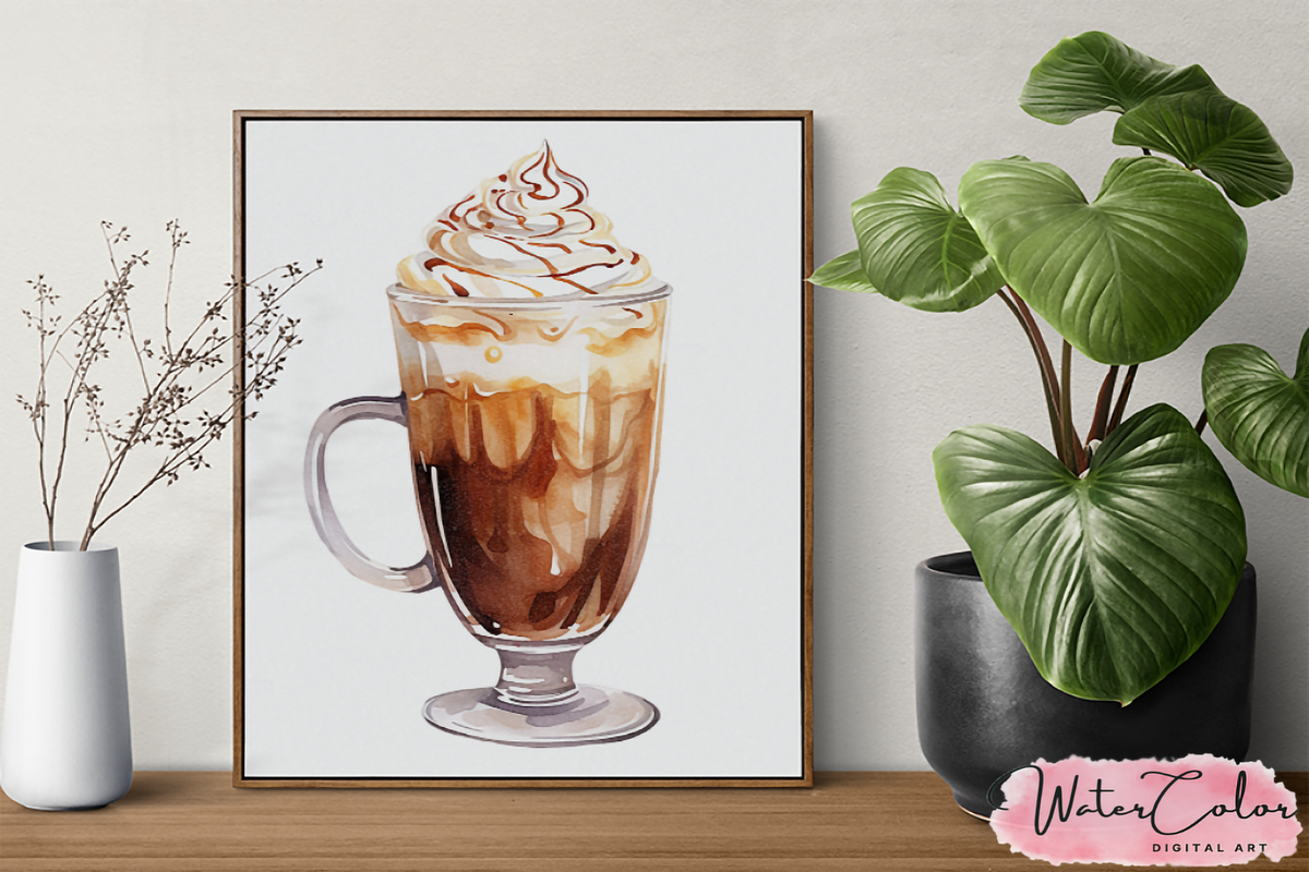 The Coffee Shop Collection Clipart, a Food Illustration by Watercolor Digital (Photo 7 of 9)