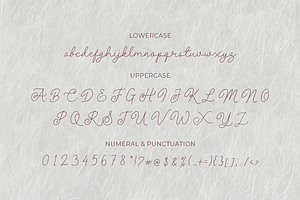 Aynun - Script Font