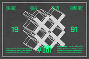 3D Wireframe Isometric Shapes | 1, an Object Graphic by MaximGertsen (Thumbnail 11 of 11)