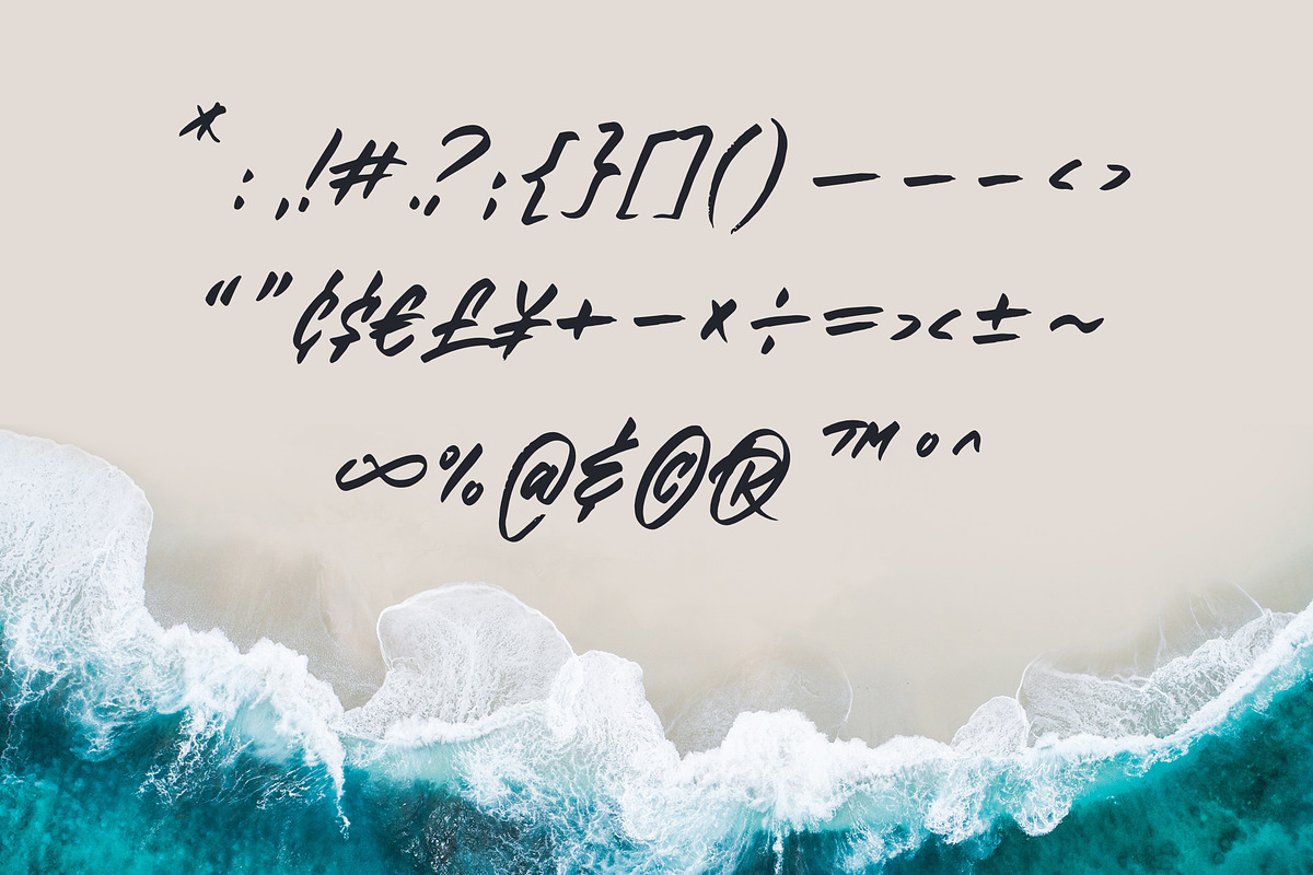 Modestine Script, a Script Font by kavoon (Photo 8 of 9)
