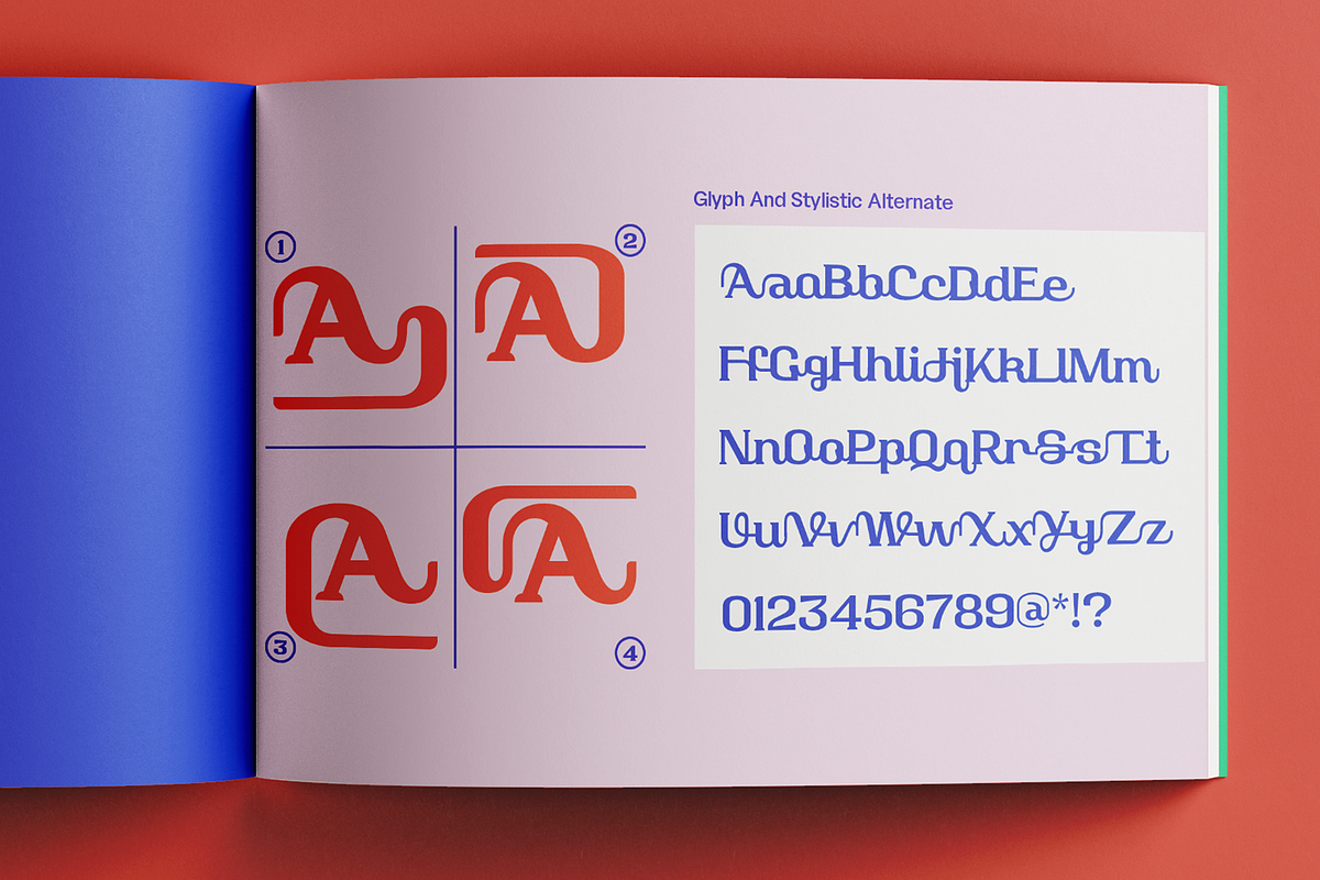 Virtue Script - Display Typefamily, a Script Font by Jehoo Creative (Photo 6 of 9)