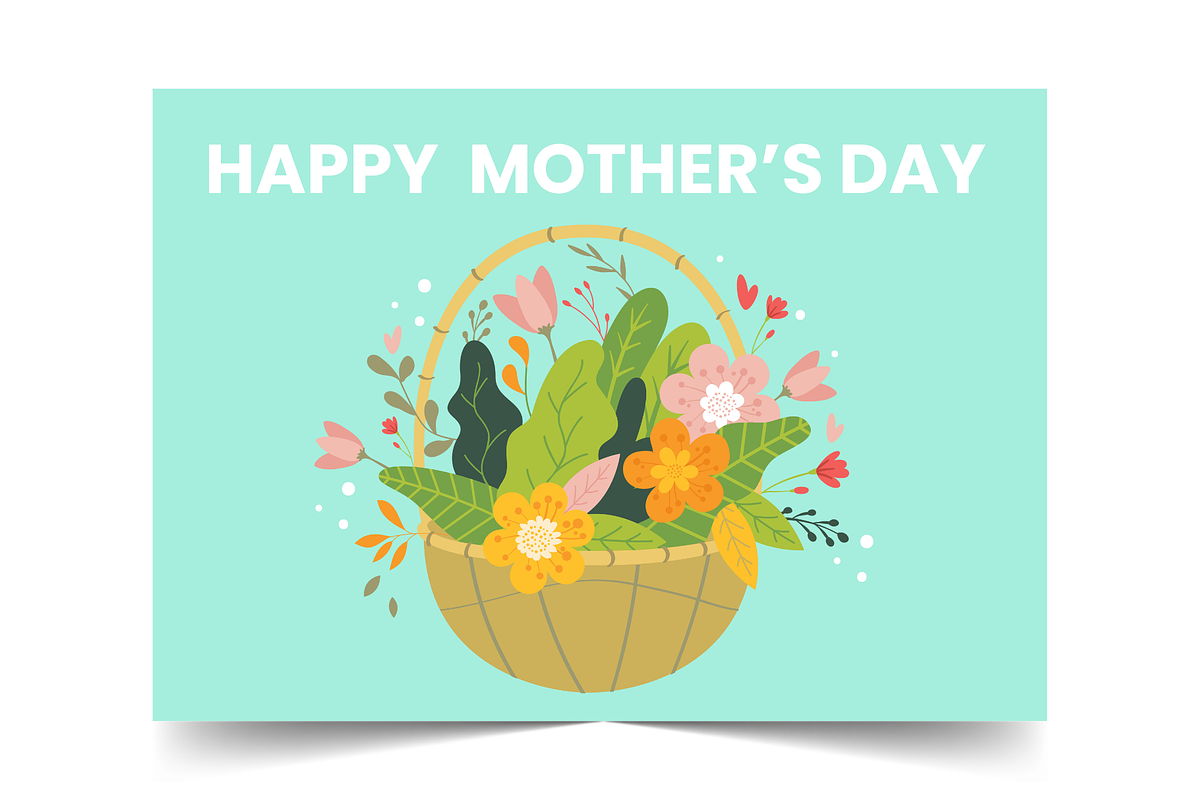 Happy Mothers Day Card, a Card Template by nataliemukundu (Photo 1 of 2)