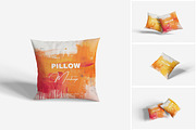Pillow Mockup, a Product Mockup by MrLetters (Thumbnail 1 of 5)