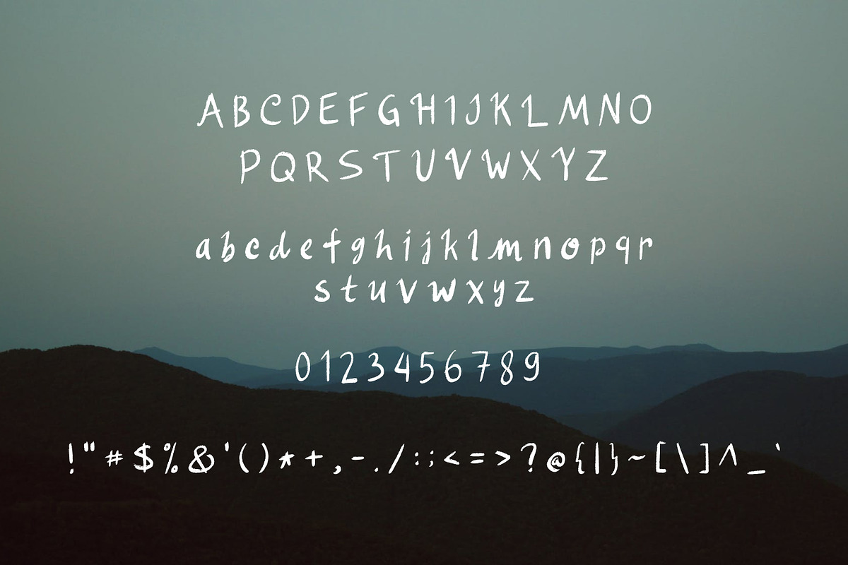 Ummahat - Brush Font, a Handwritten Font by BeadyLab (Photo 2 of 10)