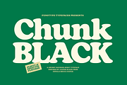 Chunk Black Retro Serif, a Serif Font by Fenotype (Thumbnail 1 of 17)