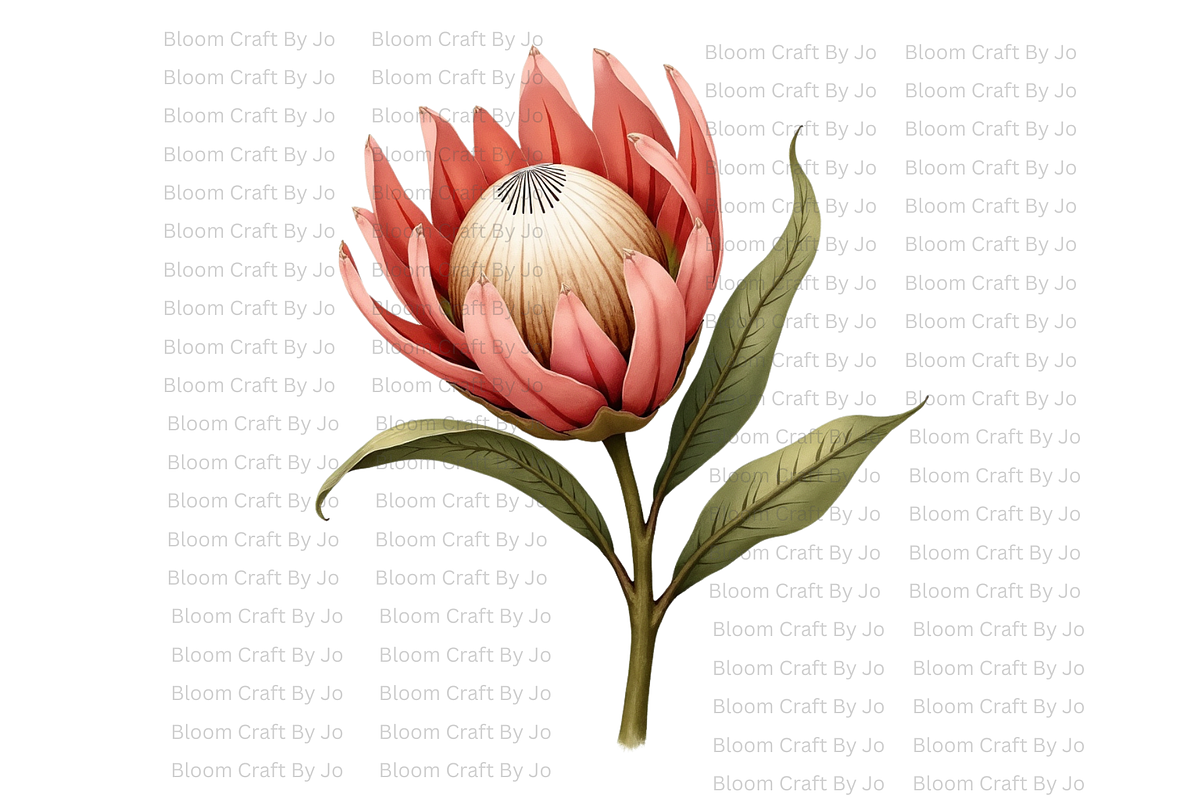 Dried Protea Bloom, a Decorative Illustration by Bloom Craft Creations (Photo 2 of 10)