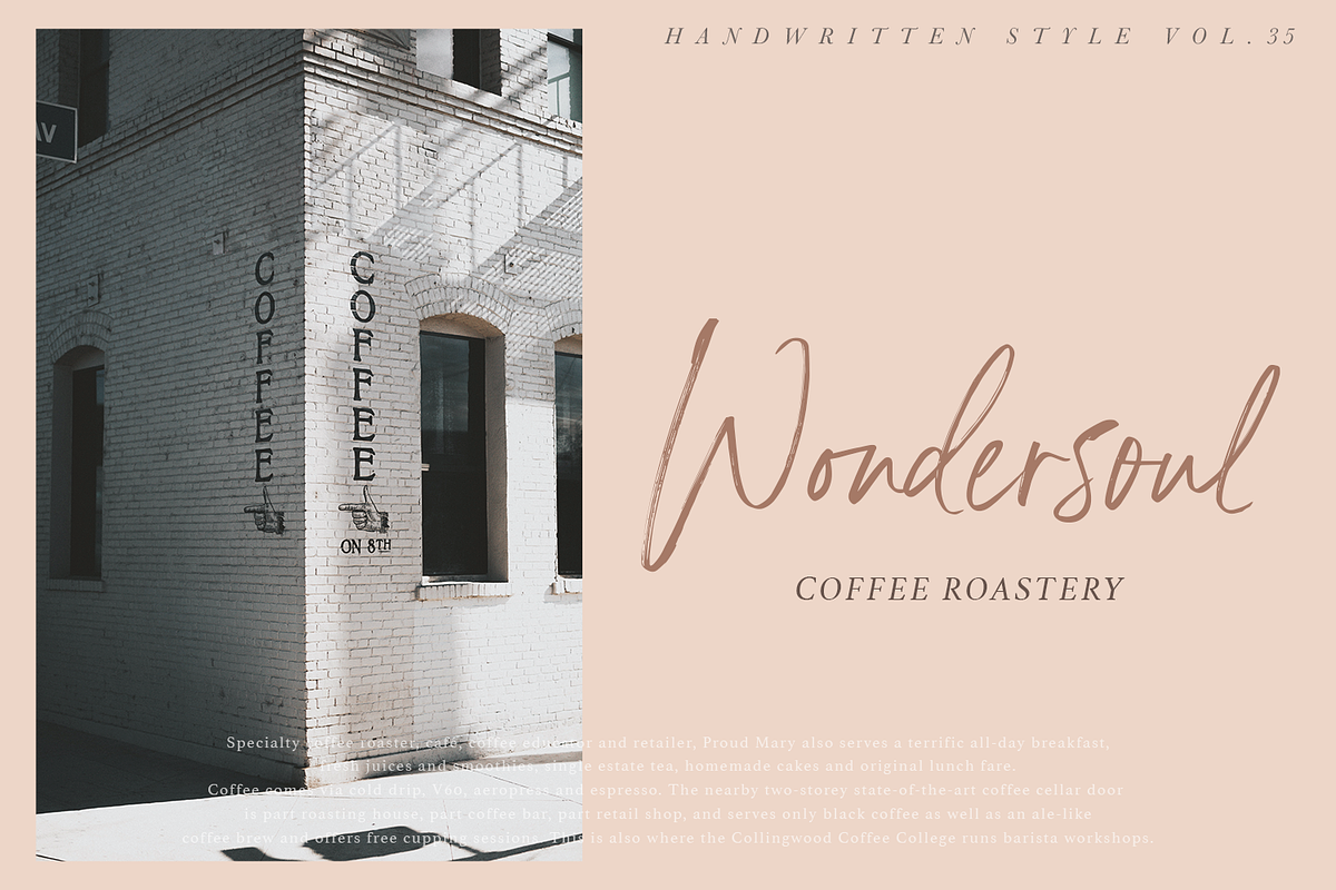 Neutral Autumn - Handwritten Font, a Script Font by Megi Satyo Widodo (Photo 7 of 17)