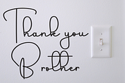 Swallowing, a Handwritten Font by InermediaSTUDIO (Thumbnail 8 of 8)