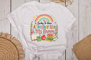 Rainbow Teacher Sublimation Design, a Seasonal Illustration by DreamPrint404 (Thumbnail 4 of 6)