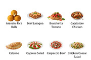 Italian & Mediterranean Feast - PNG, a Food Illustration by Nurlan's shop (Thumbnail 2 of 5)