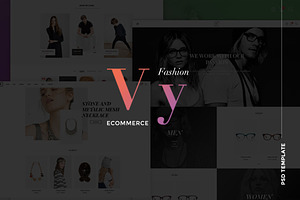 Vy Multi ECommerce PSD Template