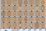 200Pcs Drink Coaster Patterns Bundle, a Pattern Graphic by AtacanDigital (Thumbnail 3 of 8)