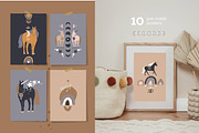 Boho Christmas horses and unicorns, an Object Graphic by yttadesign (Thumbnail 5 of 15)